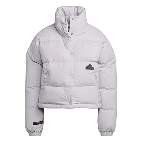 Womens Escp Puffer Jacket Silver Dawn/Black XXS