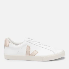 Womens Esplar Leather Trainers - White