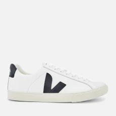 Womens Esplar Leather Trainers - White