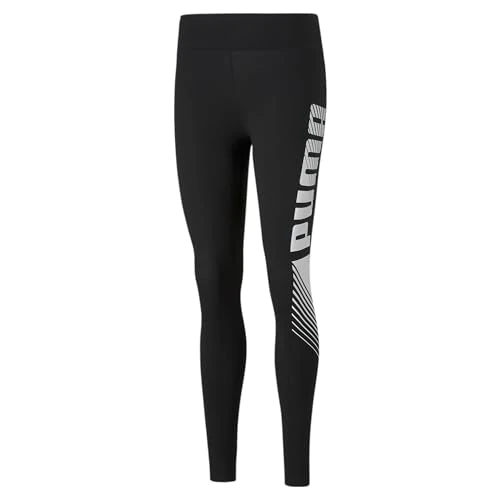 Women'S Ess Graphic Leggings Tights, Black, S