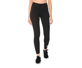 Women'S Ess Logo Leggings Pants, Black (Cotton Black), 8 Uk (Size: Xs) Women'S Ess Logo Leggings Pants, Black (Cotton Black), 8 Uk (Size: Xs)