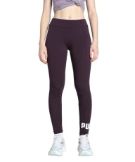 Womens Ess Logo Leggings (S) Tights, Midnight Plum, M EU Womens Ess Logo Leggings (S) Tights, Midnight Plum, M EU