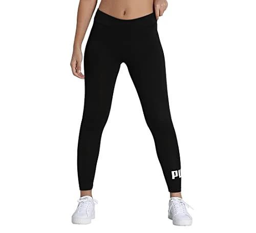 Women's Ess Logo Leggings Tights,  Black, M UK