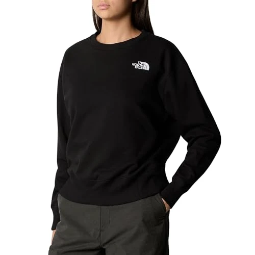 Women's Essential Crew Sweatshirt, TNF Black, XS