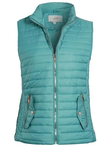 Womens Essential Gilet Bodywarmer Jacket Quilted Sleeveless Waistcoat