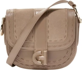 Women's Essential Mini Saddle Bag Shoulder-Handbags, Irish Coffee-Whip, One Size Women's Essential Mini Saddle Bag Shoulder-Handbags, Irish Coffee-Whip, One Size