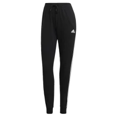 Women's Essentials Single Joggers, Black/White, L Women's Essentials Single Joggers, Black/White, L