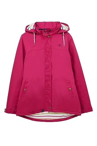 Women's Eva Hooded Waterproof Coat - Ladies Breathable, Windproof, Mid-hip Jacket with Insulated Pad