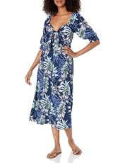 Women's Evening Delight Dress, Mood Indigo Seaside Tropics, X-Small Women's Evening Delight Dress, Mood Indigo Seaside Tropics, X-Small