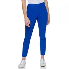 Women's Everyday Ponte Fitted Pants Dress, Klein Blue, Large Women's Everyday Ponte Fitted Pants Dress, Klein Blue, Large