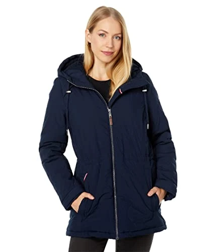 Women's Everyday Quilted Jacket, Navy, L