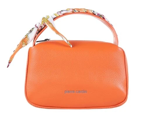 Women's Faux Leather Handbag, Faux Leather, Large Faux Leather, Shopper, Shoulder Bag, Multi-Function, Women's Bag, Faux Leather, Large, Orange