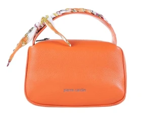 Women's Faux Leather Handbag, Faux Leather, Large Faux Leather, Shopper, Shoulder Bag, Multi-Function, Women's Bag, Faux Leather, Large, Orange