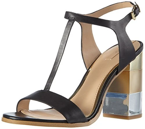 Women's Feltrone Heels Sandals, Black (Black Leather / 97), 8 UK