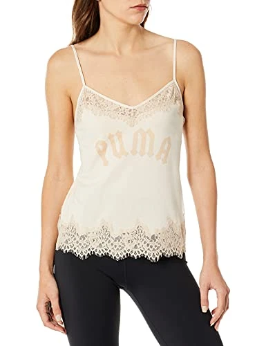 Women's Fenty LACE Trim Sleepwear CAMI, Pink Tint S