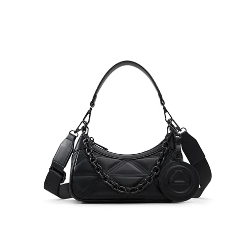 Women's Ferventtx Shoulder Bag, Black/Black, Medium