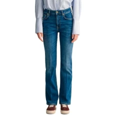 Womens Flare Jeans MID Blue Broken in Mid Blue Br 26W / 30L Womens Flare Jeans MID Blue Broken in Mid Blue Br 26W / 30L
