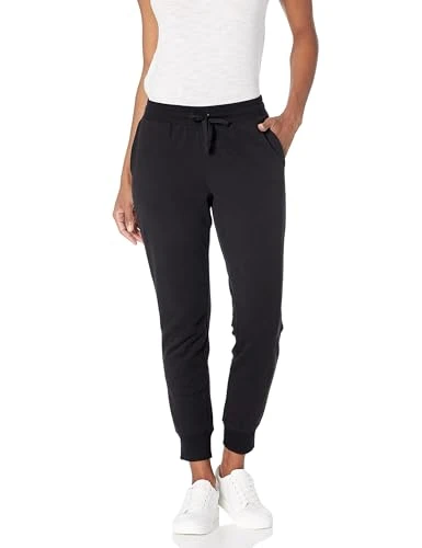 Women's Fleece Jogging Trouser (Available in Plus Size), Black, S