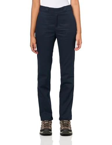 Women's Flex Slim Fit Pants, Dark Navy, 4