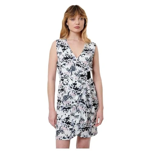 - Women's floral wrap dress - Azia - L - Multicolor, Multicolor DABLAO, L