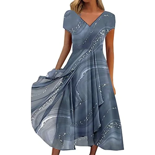 Womens Flowy Dress Sheer See Through Linen Double Layers Linen Dresses Strappy Wedding Guest Dress Button Down Dress Linen Cocktail Dress Graphic Sun Dress Flowy wrap Dresses for Women