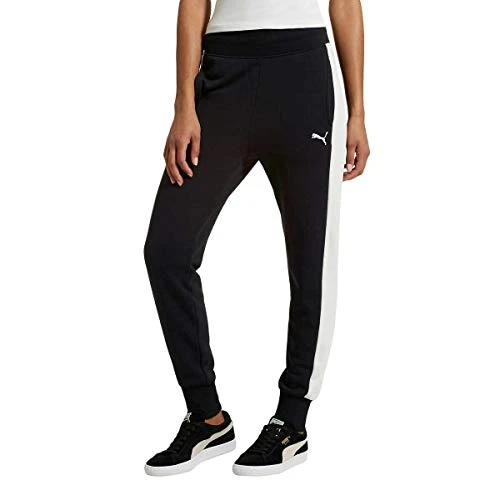Women's French Terry Fleece Lined Jogger Black