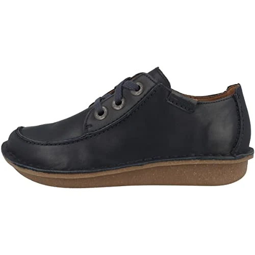 Women's Funny Dream Oxford, Navy Leather, 5.5 UK