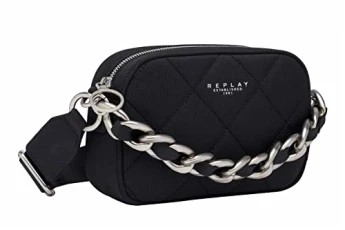 Women's Fw3406 Handbag, 098 Black, L 22 X H 14 X 5,5 D CM