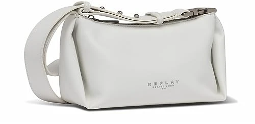 Women's Fw3505 Handbag, 001 Optical White, L 23 X H 14,5 X D 11 CM