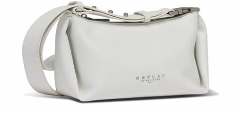 Women's Fw3505 Handbag, 001 Optical White, L 23 X H 14,5 X D 11 CM