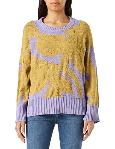 Women's G/C M/L 1085e104k Jersey Sweater, Multicolor 81n, S