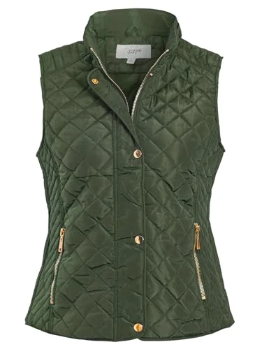 Womens Gilet Bodywarmer Jacket Quilted