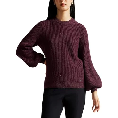 Womens Giona Jumper Deep Purple M