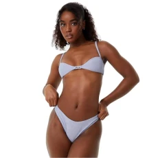 Womens Glitter Bikini Bottom Soft Blue L Womens Glitter Bikini Bottom Soft Blue L