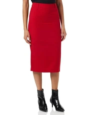 Women's Gonna 40k6d001q Skirt, Rosso 0v3, One Size UK