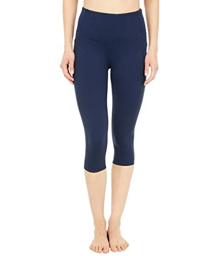 Women's Gowalk High Waisted Capri Leggings, Navy, L UK