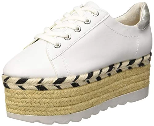 Women's Gracen/Derby/Leather Trainers, White), 7 UK (40 EU)