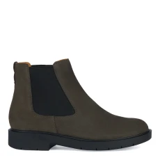 Womens Grey Suede Spherica Ankle Boot