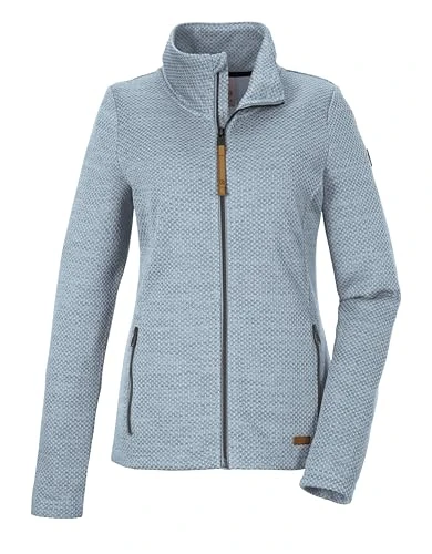 Women's GS 100 Wmn Kntflc Jckt Knitted Fleece Jacket, lightblue, 46 (EU)