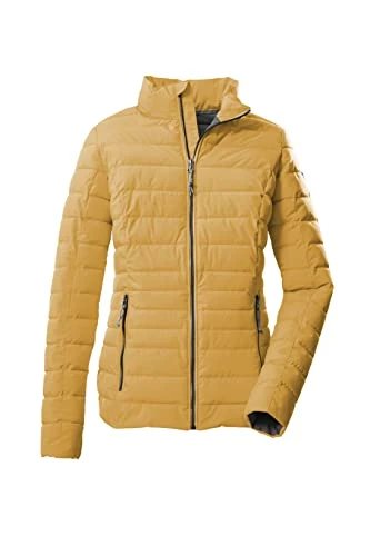 Women's GS 33 Wmn Qltd Jckt Quilted Functional Jacket in Down Look, Burnt Yellow, 44 (EU)