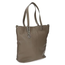Women's Handbag 9-61024-42 Shoulder Bag, Mud Nappa, Groß Women's Handbag 9-61024-42 Shoulder Bag, Mud Nappa, Groß