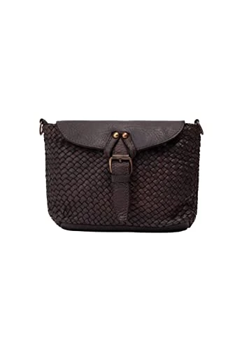Women's Handbag Leather Shoulder Bag, Brown, one Size