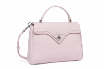 women's handbag made of faux leather, pink (Lt Pale Pink 362), one size