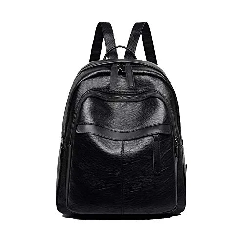 Women's Handbag Shoulder Casual Waterproof Travel School Bag Backpack Black