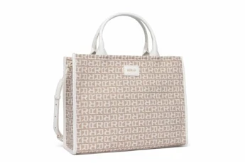 women's handbag with shoulder strap, multicolored (dirty white + sand 1628), one size