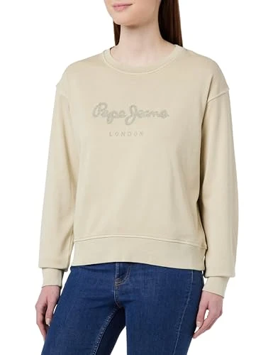 Women's Harley Sweatshirt, Brown (Stone Beige), XS