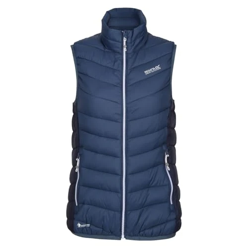 Womens Harrock Lightweight Padded Body Warmer Gilet, Dark Denim/Navy