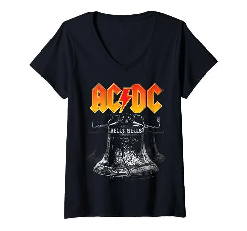 Womens  - Hells Bells V-Neck T-Shirt