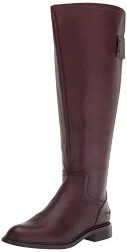 Women's Henrietta Knee High Boot, Dark Burgundy, 3.5 UK