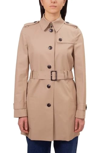 Women's HERITAGE SINGLE BREASTED TRENCH WW0WW249660F4003, BEIGE (Nos Beige), S